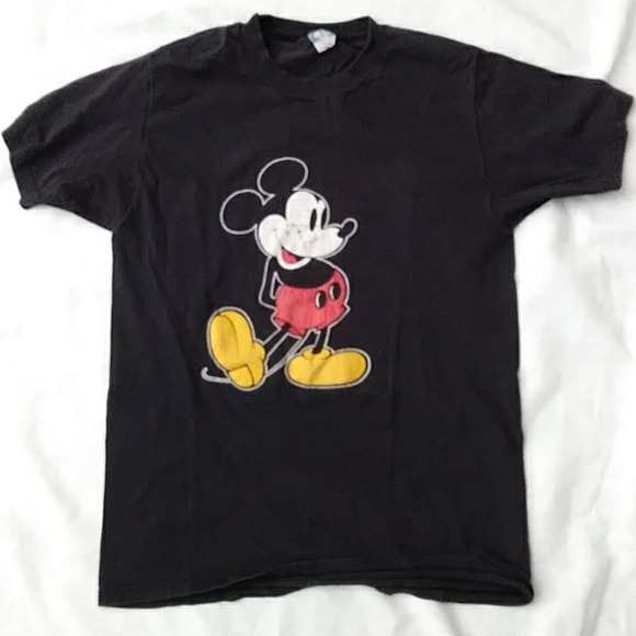 Character Fashion Tops - Vintage 80's Mickey Mouse T